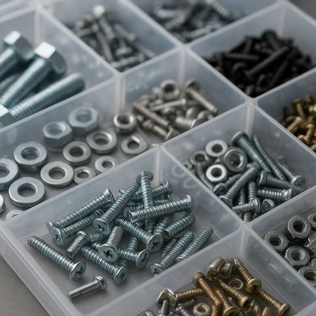 Schrauben und Befestigung